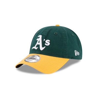 Oakland Athletics Gorra | New Era MLB Core Fit 49forty Fitted Cap Mexico - Verdes